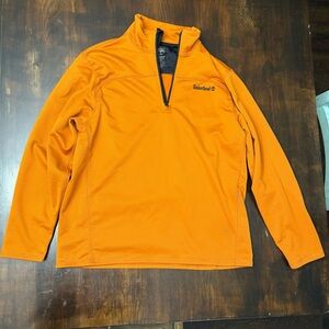 Timberland Vibrant Orange Half-Zip Top